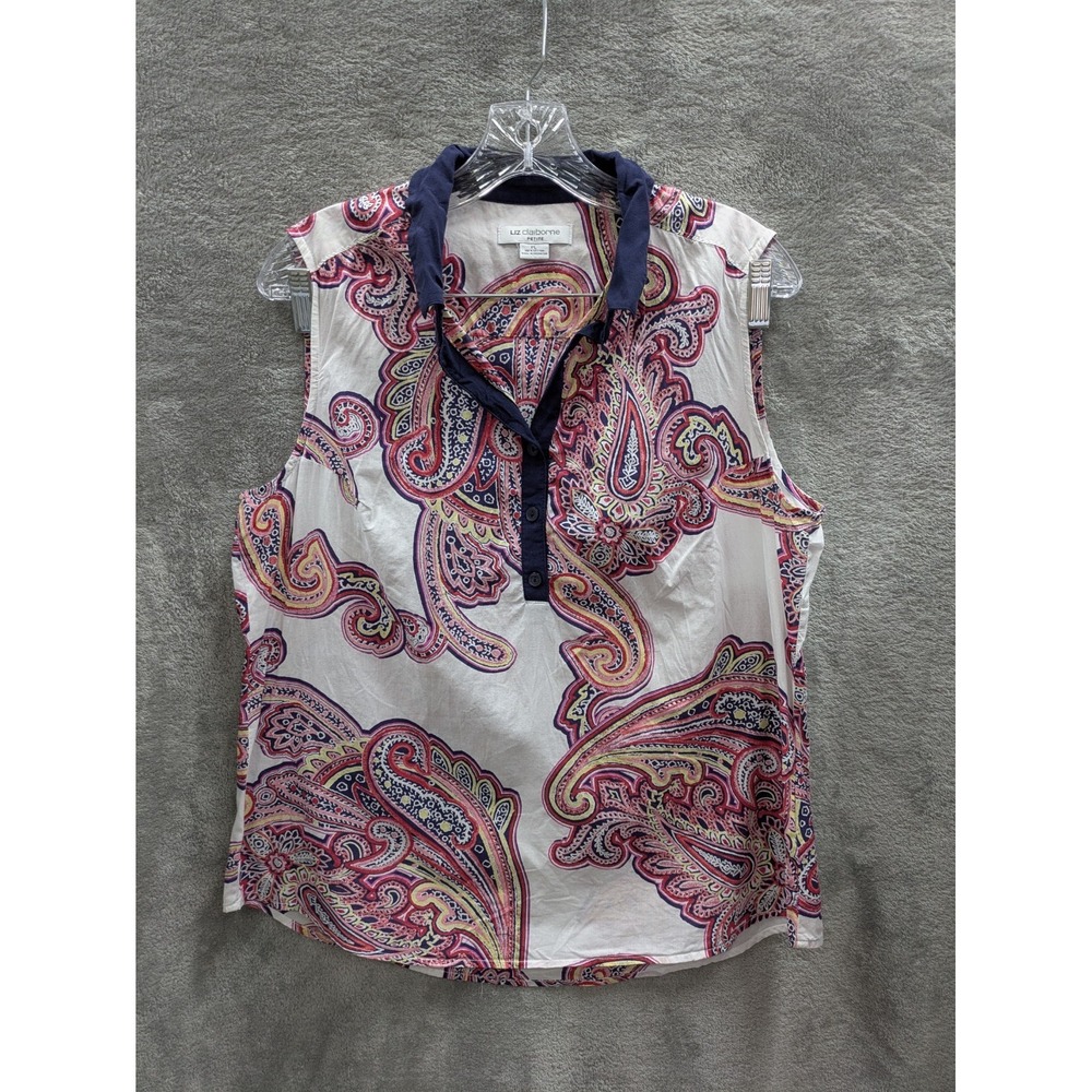 Bohemian Blouse Women's Petite Large Sleeveless Paisley Best Layered Semi‎ Sheer